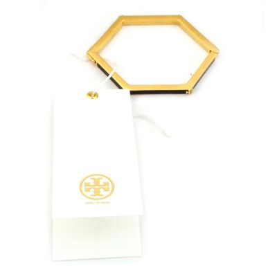 Hexagon Logo Hinged Bangle